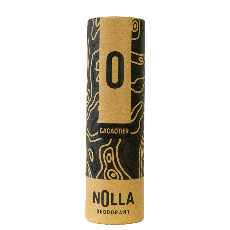 Nolla - Déodorant solide belge - &quot;Cacaotier&quot; (Cacao Vanille)