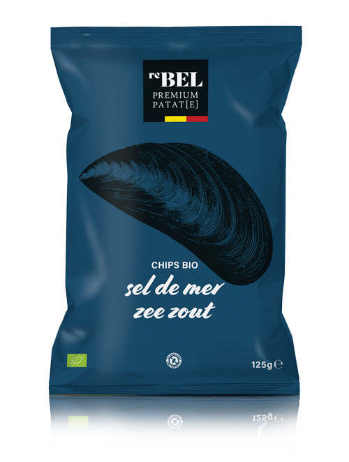 Chips sel de mer - 125 g - Rebel