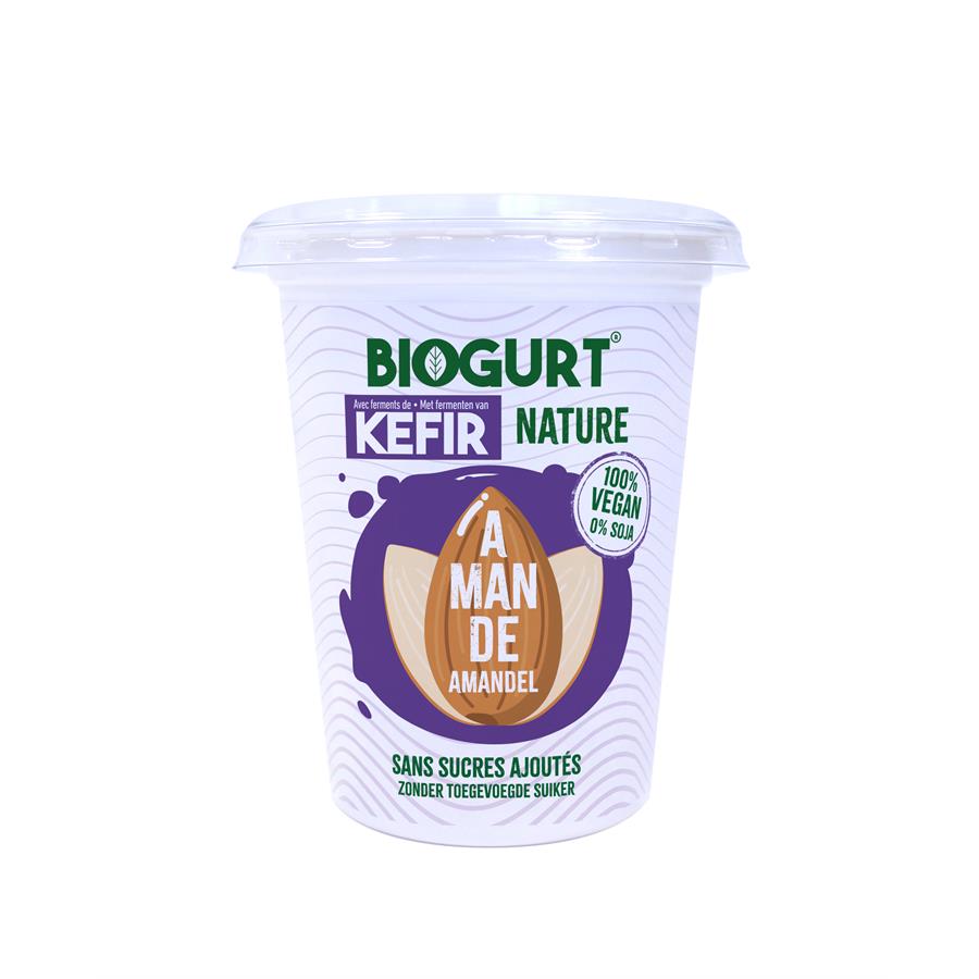 Yaourt Kefir Amande sans sucre - 400 gr - Biogurt