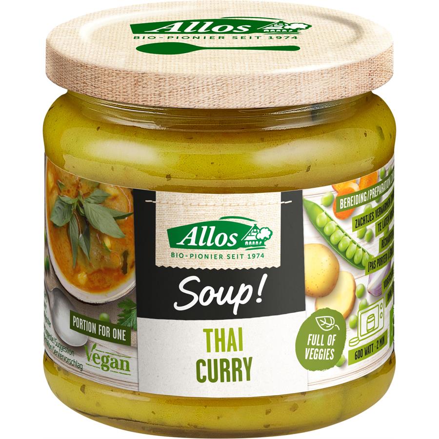 Soupe thai/curry - 350 ml - Allos