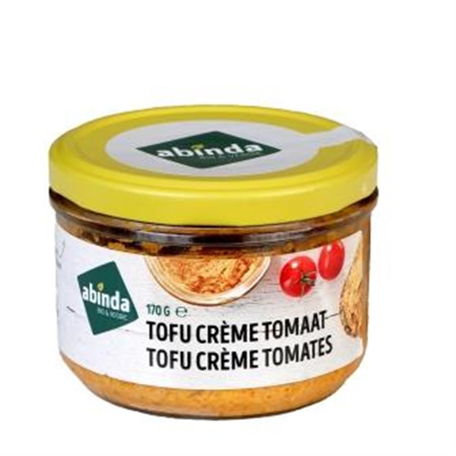 Tofu crème tomates - 170 gr - Abinda