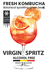 Virgin Spritz (0% alcool) de Kombucha - 75 cl - be Kombucha
