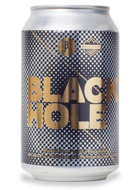 Black Hole - Imperial Stout à la Gaufre et aux Fraises - 33 cl - Brussels Beer Project &quot;BBP&quot;