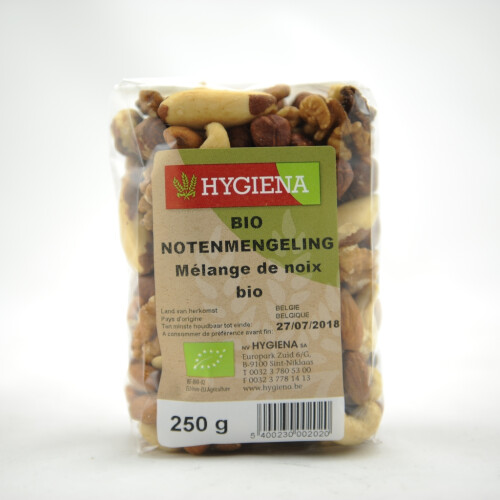 Mélange de noix bio - 250 gr - Hygiena