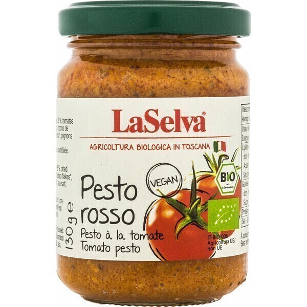 Pesto Rosso aux Tomates Séchées - 130 gr - La Selva