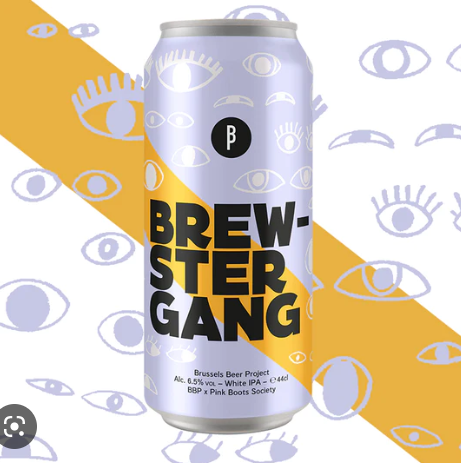 Brewster Gang &quot;2023&quot; - Blanche x IPA - 44 cl - Brussels Beer Project &quot;BBP&quot;
