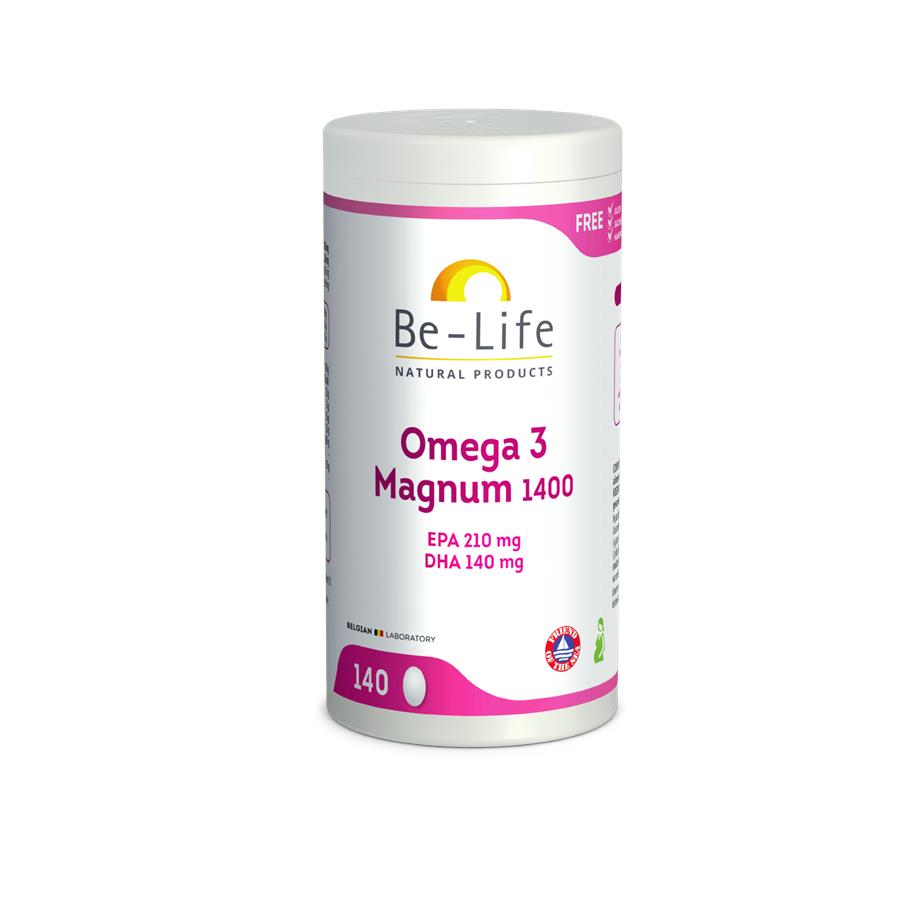 Omega 3 magnum 1400 - 140 gel. - Be-Life