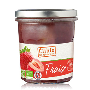 Confiture de fraise - 320 gr - Élibio