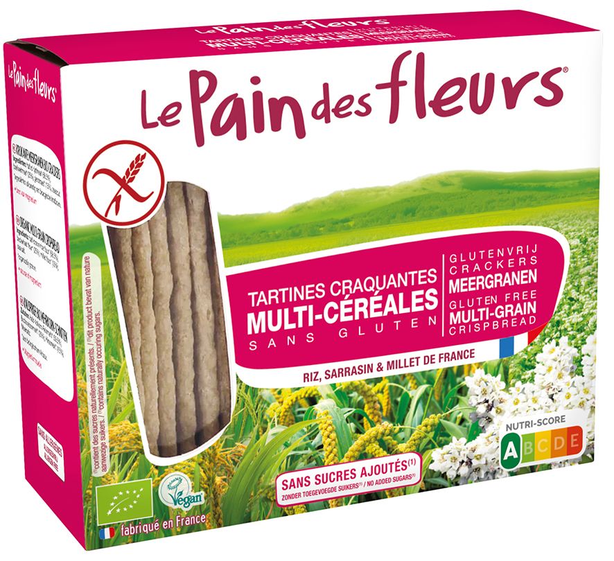 Tartines multi-céréales bio - 150 gr - Le Pain des Fleurs