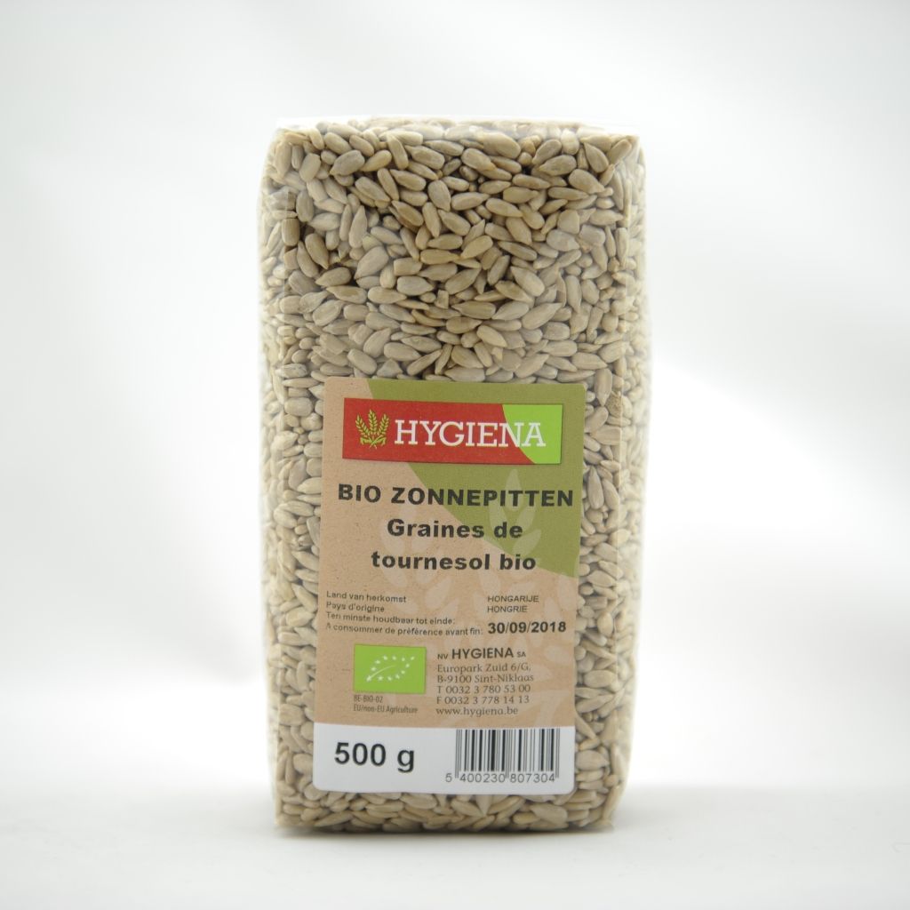 Graines de tournesol bio - 500 gr - Hygiena