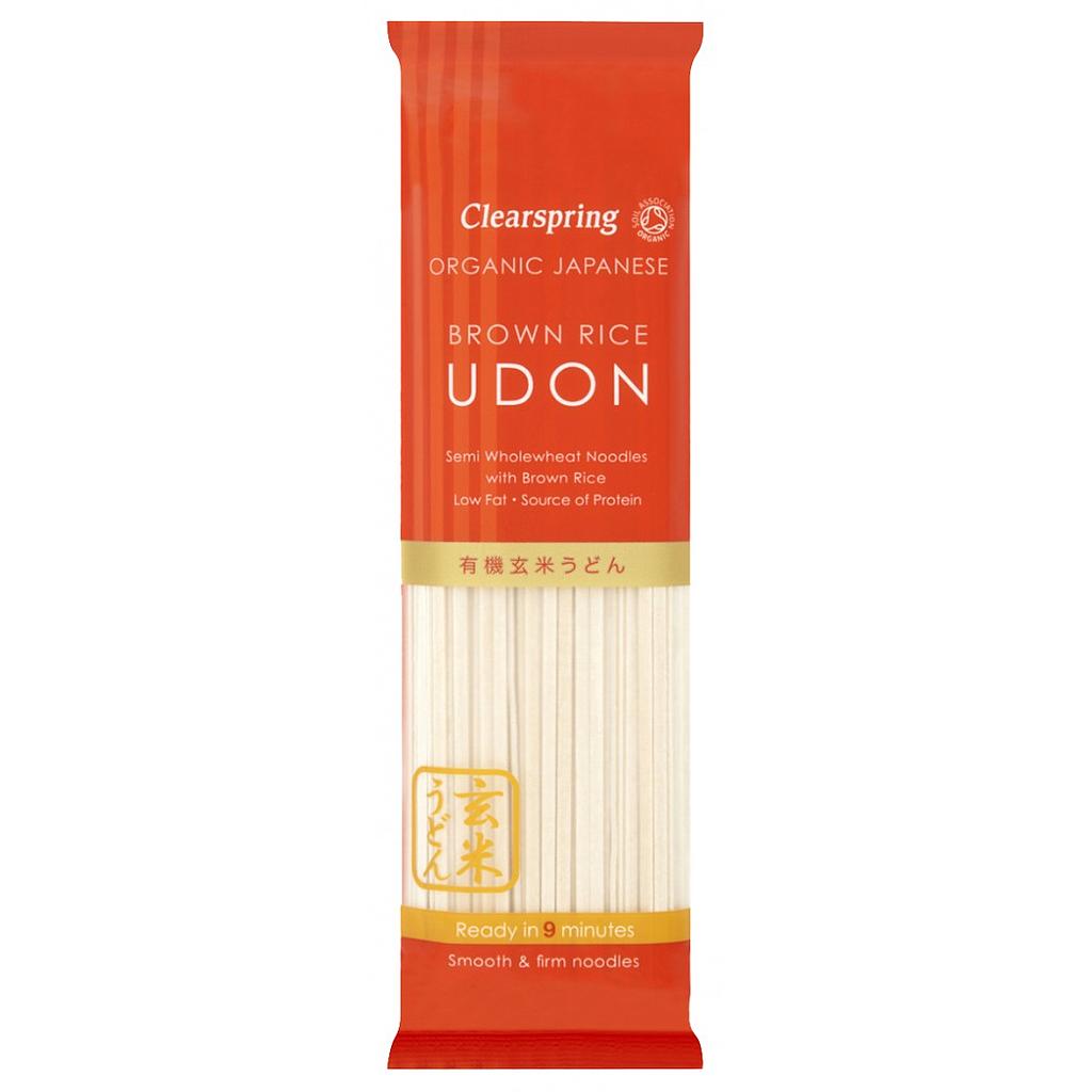 Nouilles Udon riz complet - 200g - Clearspring