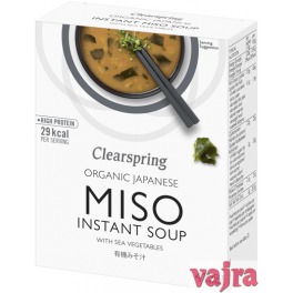 Soupe miso instantanée - 4x10g - Clearspring