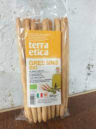 Gressins bio huile d'olive - 200g - terra etica (Ethiquable)