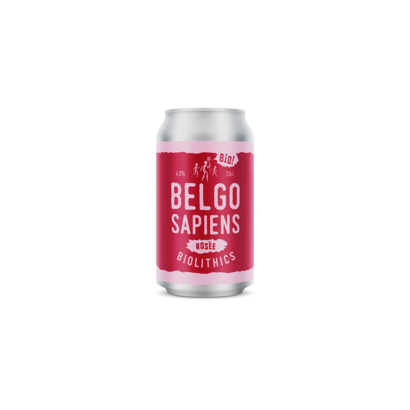 Rosée Belgosapiens canette - 33 cl - Belgo Sapiens