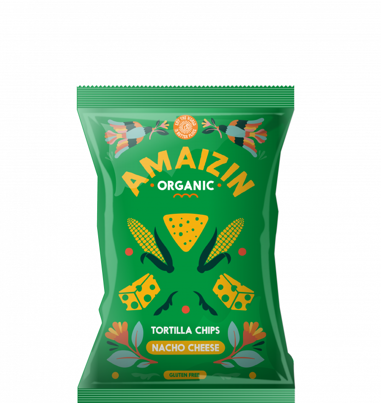 Chips maïs naturel type &quot;nachos&quot; - 250 gr - Amaizin